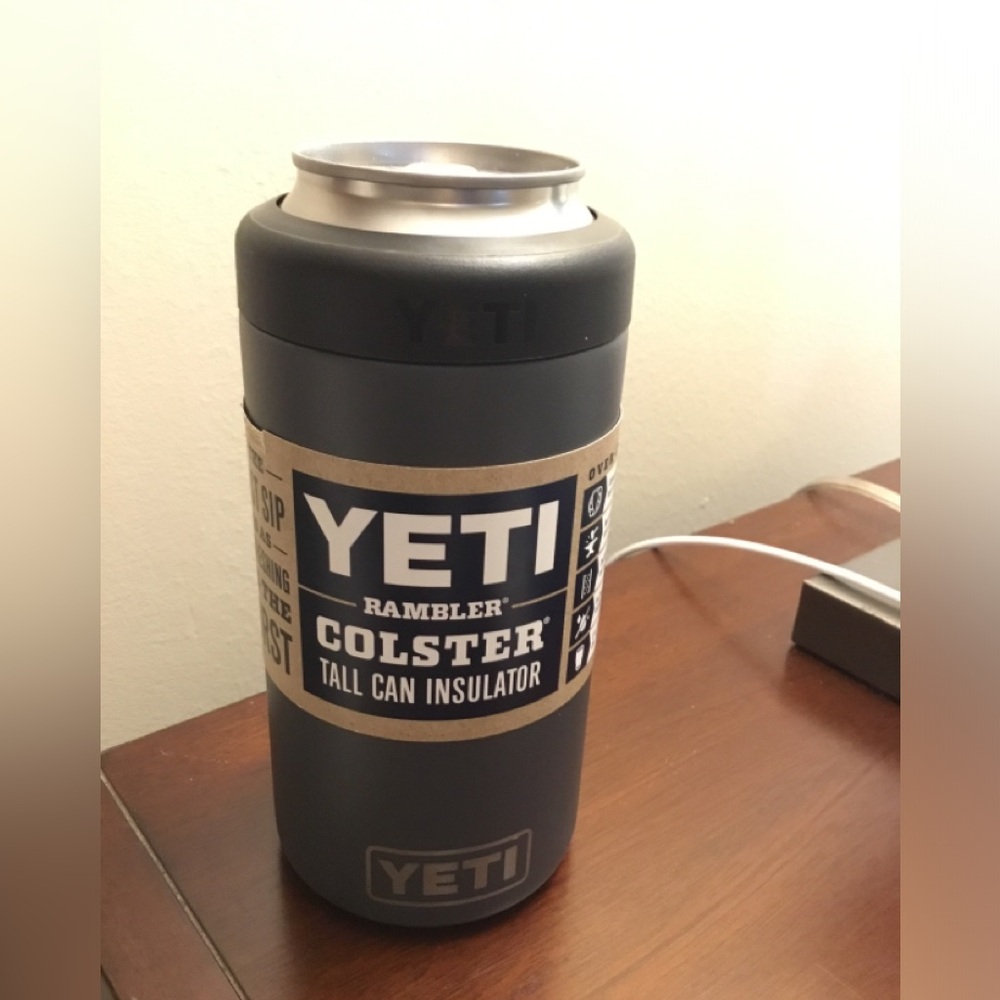 YETI Rambler 16 oz. Colster Tall Can Insulator for Tallboys & 16 oz. Charcoal